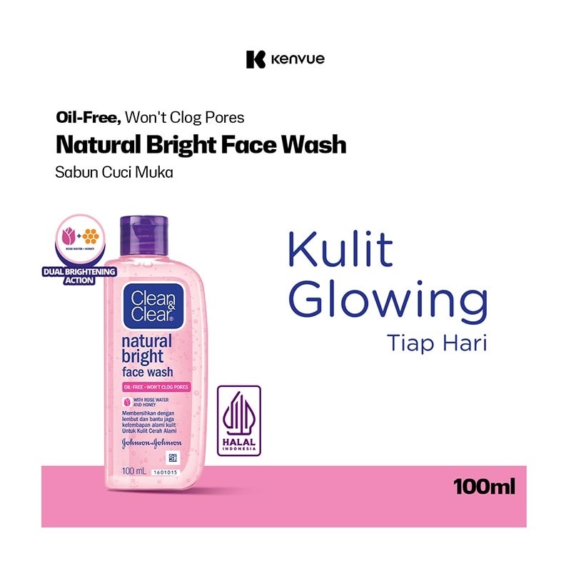 Natural Bright Face Wash 100ml