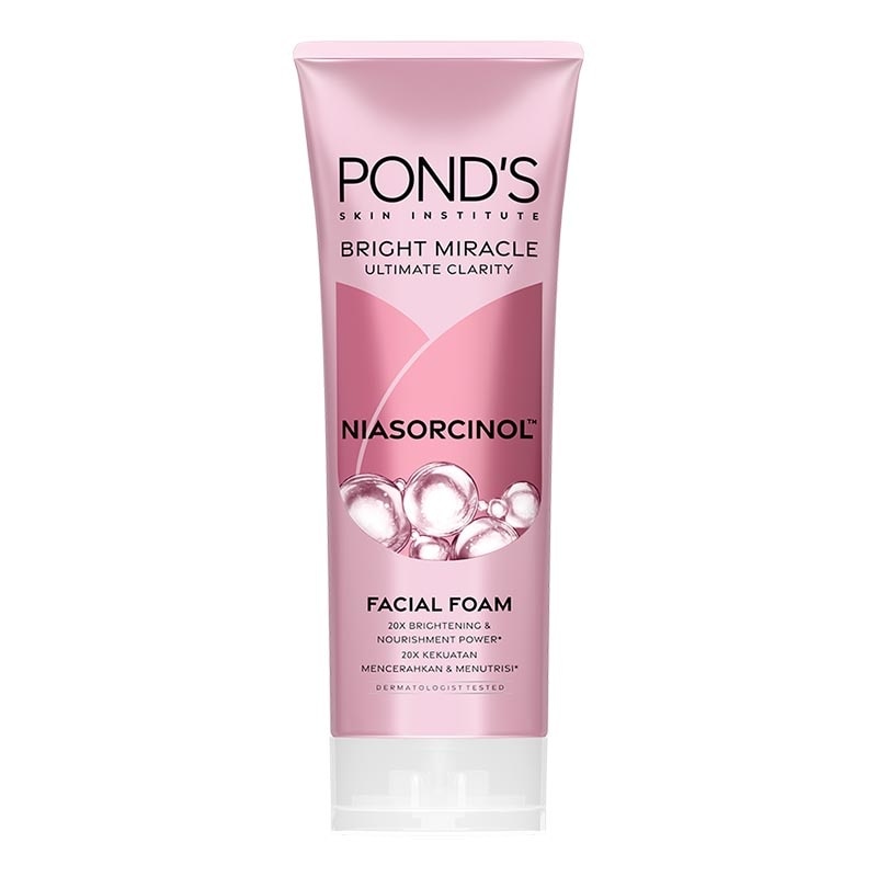 Ponds Bright Miracle Ultimate Clarity Niasorcinol Facial Foam 100g