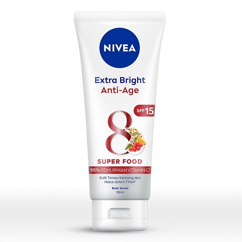 Nivea Body Serum Extra Bright Anti Age SPF33 180mL