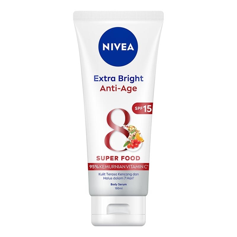 Nivea Body Serum Extra Bright Anti Age SPF33 180mL