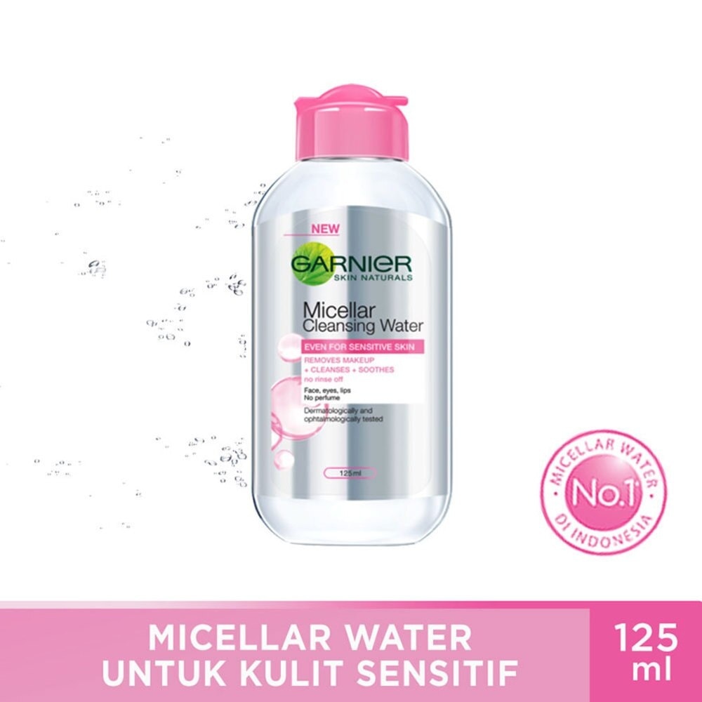 Micellar Water Pink 125ml Sensitive Skin Cleansing Water