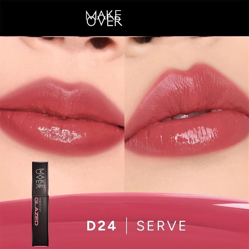 Make Over Powerstay Glazed Lock Lip Pigment D24 Served 3g