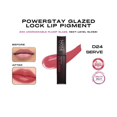 MAKE OVER - Make Over Powerstay Glazed Lock Lip Pigment D24 Served 3g