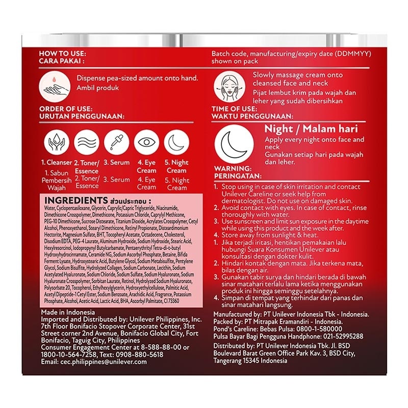 Age Miracle Youthful Glow Night Cream Moisturizer 50gr