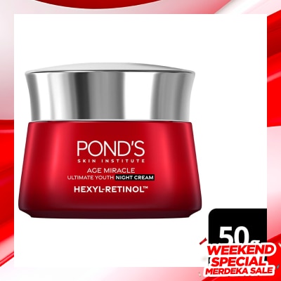 PONDS Age Miracle Youthful Glow Night Cream Moisturizer 50gr