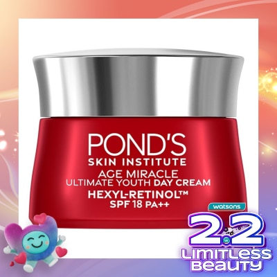 PONDS Age Miracle Youthful Glow Day Cream Moisturizer 50g