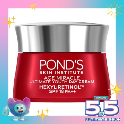 PONDS - Age Miracle Youthful Glow Day Cream Moisturizer 50g