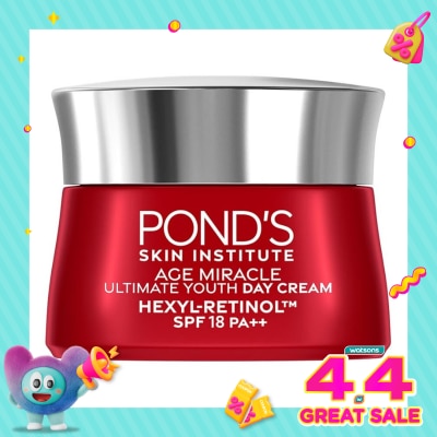 PONDS - Age Miracle Youthful Glow Day Cream Moisturizer 50g