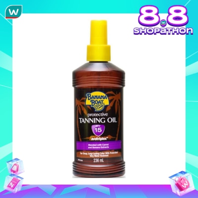 BANANA BOAT Banana Boat Protective Tanning Oil SPF15 236ml