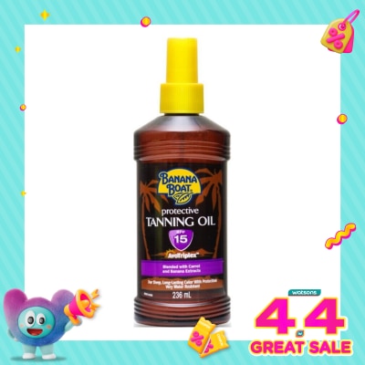 BANANA BOAT - Banana Boat Protective Tanning Oil SPF15 236ml