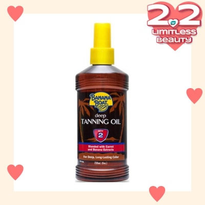 BANANA BOAT Banana Boat Deep Tanning Oil SPF2 236ml