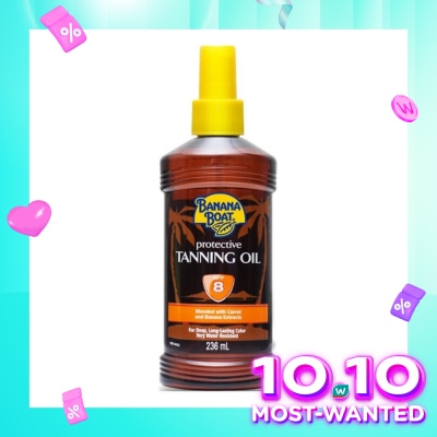BANANA BOAT Banana Boat Protective Tanning Oil SPF8 236ml