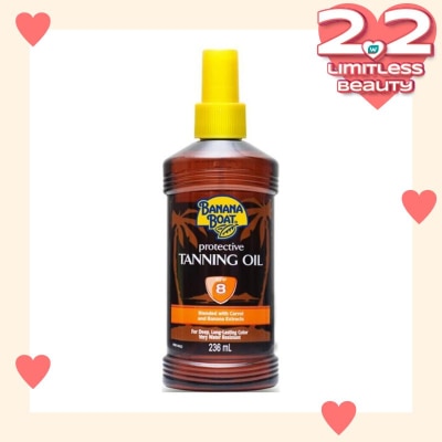 BANANA BOAT Banana Boat Protective Tanning Oil SPF8 236ml