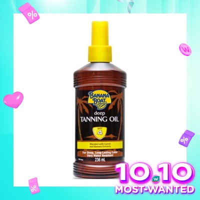 BANANA BOAT Banana Boat Deep Tanning Oil SPF4 236ml