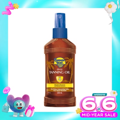 BANANA BOAT - Banana Boat Deep Tanning Oil SPF4 236ml