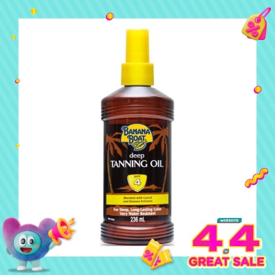 BANANA BOAT - Banana Boat Deep Tanning Oil SPF4 236ml