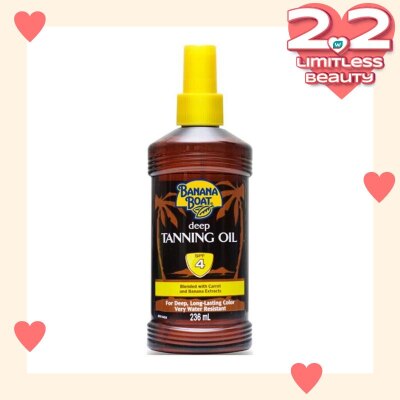 BANANA BOAT Banana Boat Deep Tanning Oil SPF4 236ml