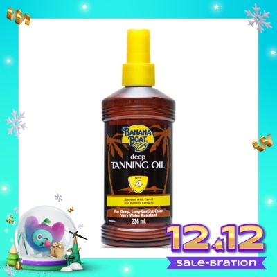 BANANA BOAT Banana Boat Deep Tanning Oil SPF4 236ml