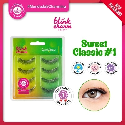 BLINK CHARM Blink Charm Sweet Classic #1 - 4Pair
