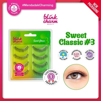 BLINK CHARM Blink Charm Sweet Classic #3 - 4Pair