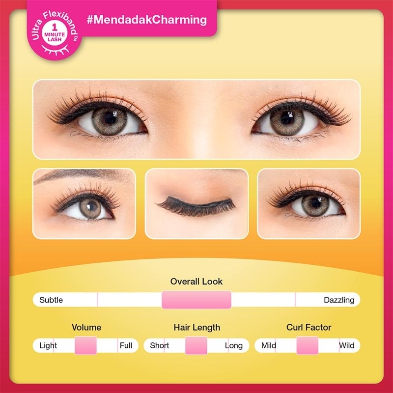 Blink Charm Sensual Curls #1 - 4 Pairs