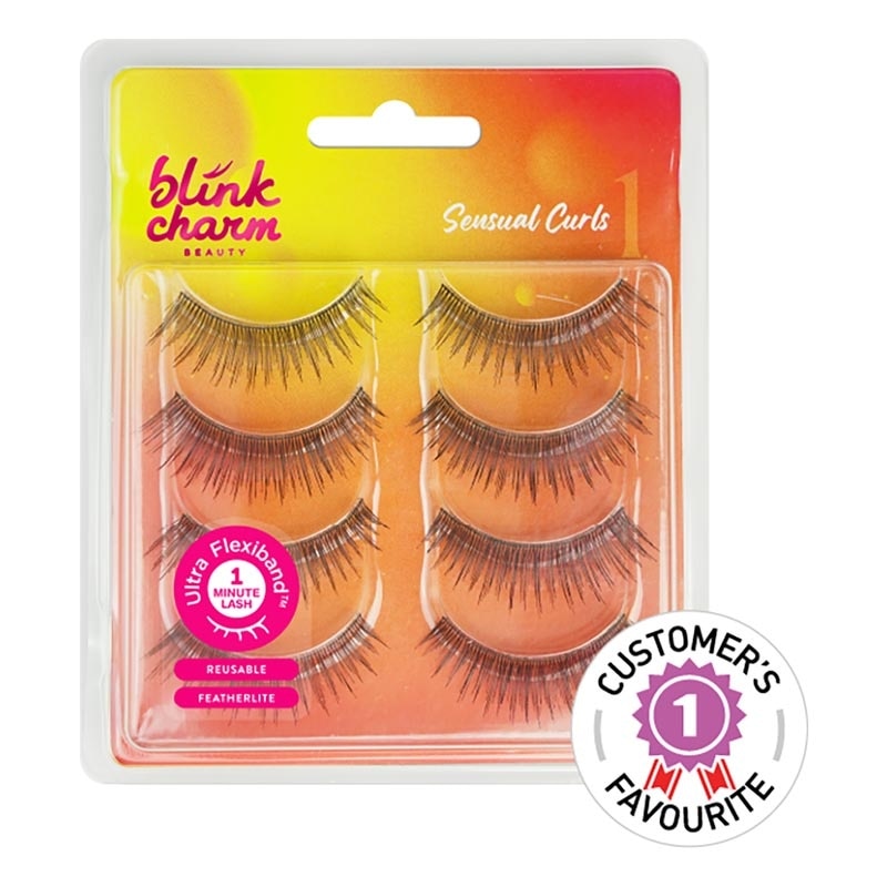 Blink Charm Sensual Curls #1 - 4 Pairs