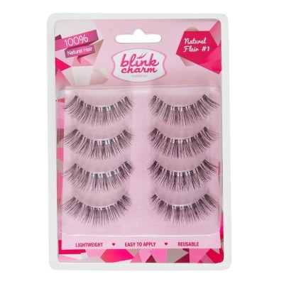 BLINK CHARM Blink Charm Natural Flair #1 - 4Pairs