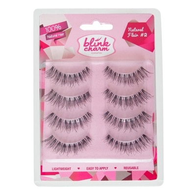 BLINK CHARM Blink Charm Natural Flair #2 - 4Pairs