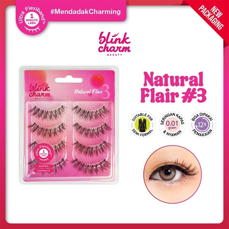 Blink Charm Natural Flair #3 - 4Pairs