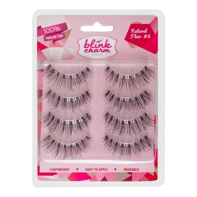 BLINK CHARM Blink Charm Natural Flair #5 - 4Pairs