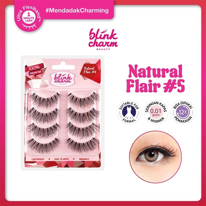 Blink Charm Natural Flair #5 - 4Pairs