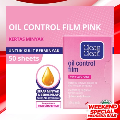CLEAN & CLEAR Oil Control Film Pink 50S
