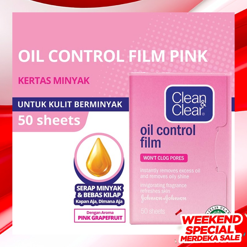Oil Control Film Pink 50S