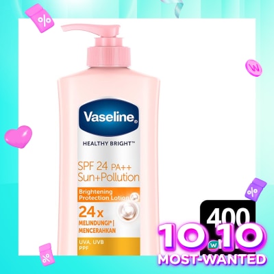 Vaseline Vaseline Healthy Bright SPF24 Sun + Pollution Protection 400ml - Vaseline Handbody
