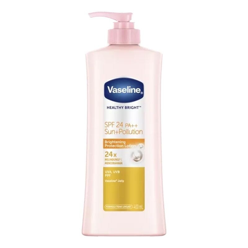 Vaseline Healthy Bright SPF24 Sun + Pollution Protection 400ml - Vaseline Handbody