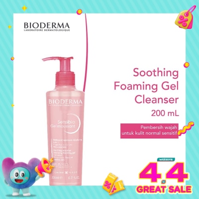 BIODERMA - Sensibio Gel Moussant - Gentle Face Cleanser 200ml