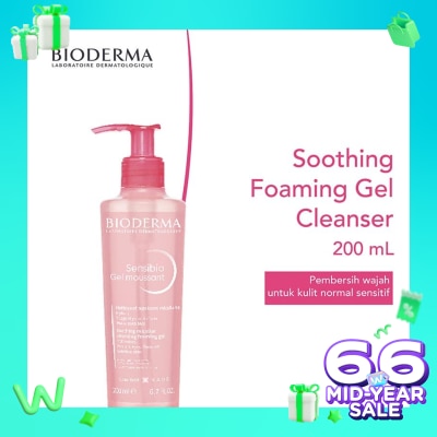 BIODERMA Sensibio Gel Moussant - Gentle Face Cleanser 200ml