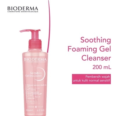 BIODERMA Sensibio Gel Moussant - Gentle Face Cleanser 200ml