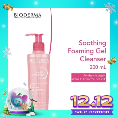 BIODERMA Sensibio Gel Moussant - Gentle Face Cleanser 200ml