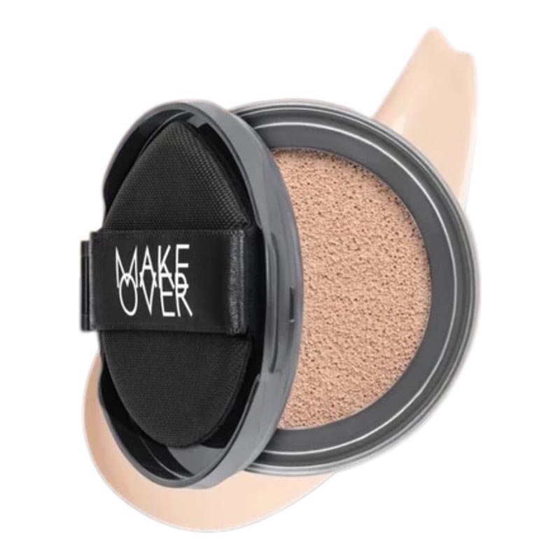 Make Over Hydrastay Prismatic Glass Cushion N10 Marble 12g - Refill