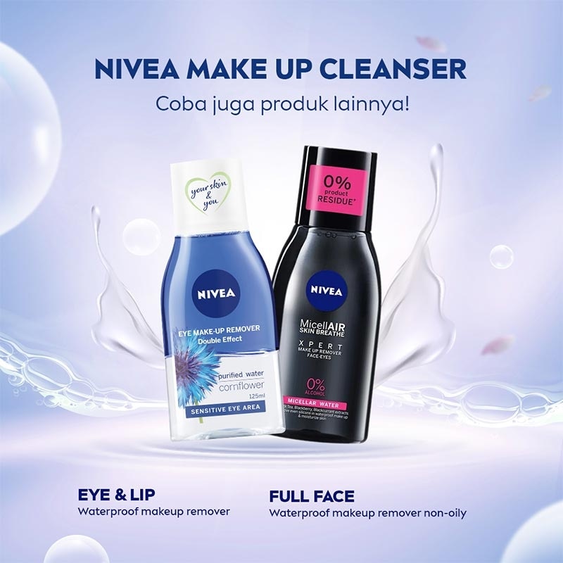 Nivea Double Effect Eye Make Up Remover 125mL