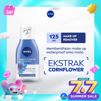 NIVEA - Nivea Double Effect Eye Make Up Remover 125mL
