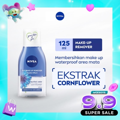 NIVEA - Double Eye Make Up Remover 125ml image