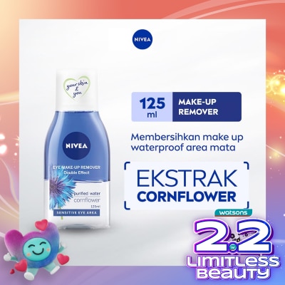 NIVEA Double Eye Make Up Remover 125ml