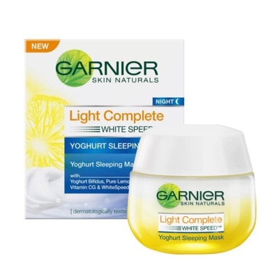 GARNIER Skin Naturals Light Complete White Speed Yoghurt Sleeping Mask 50ml