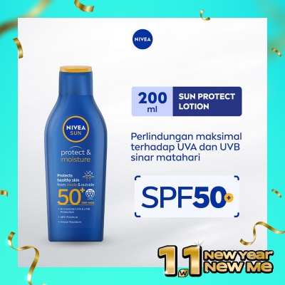 NIVEA Nivea SUN Protect & Moisture SPF50+ Lotion 200ml