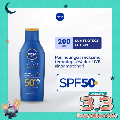 NIVEA Nivea SUN Protect & Moisture SPF50+ Lotion 200ml