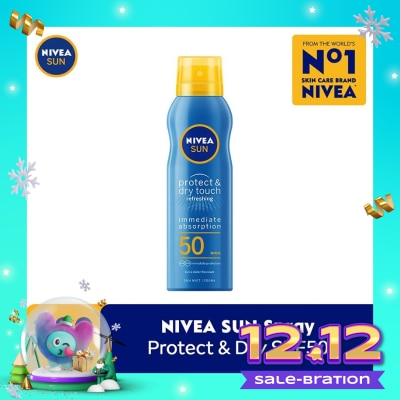 NIVEA Nivea SUN Spray Protect & Dry Touch Refreshing SPF50 200mL