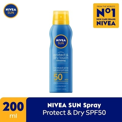NIVEA Nivea SUN Spray Protect & Dry Touch Refreshing SPF50 200mL