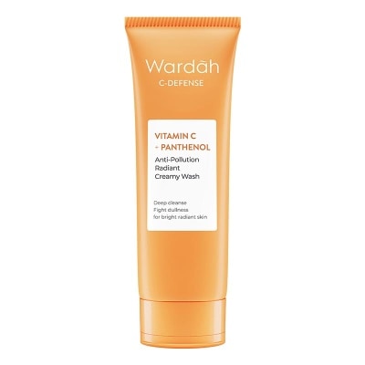 WARDAH Wardah C-defense Vitamin C + Panthenol Anti-Pollution Radiant Creamy Wash 100ml